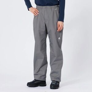 montbell Men's Charcoal GoreTex Waterproof Rain Shell Zip Ankle